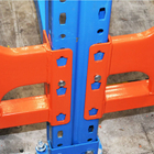Hệ thống kệ Pallet màu xám xanh cam mạnh mẽ với độ dày dầm 2,0-2,5mm
